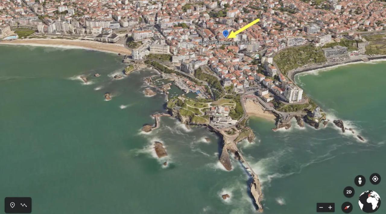 Apartmán Coup De Coeur Assure Pour Ce T2 Renove Hyper Centre Biarritz Exteriér fotografie